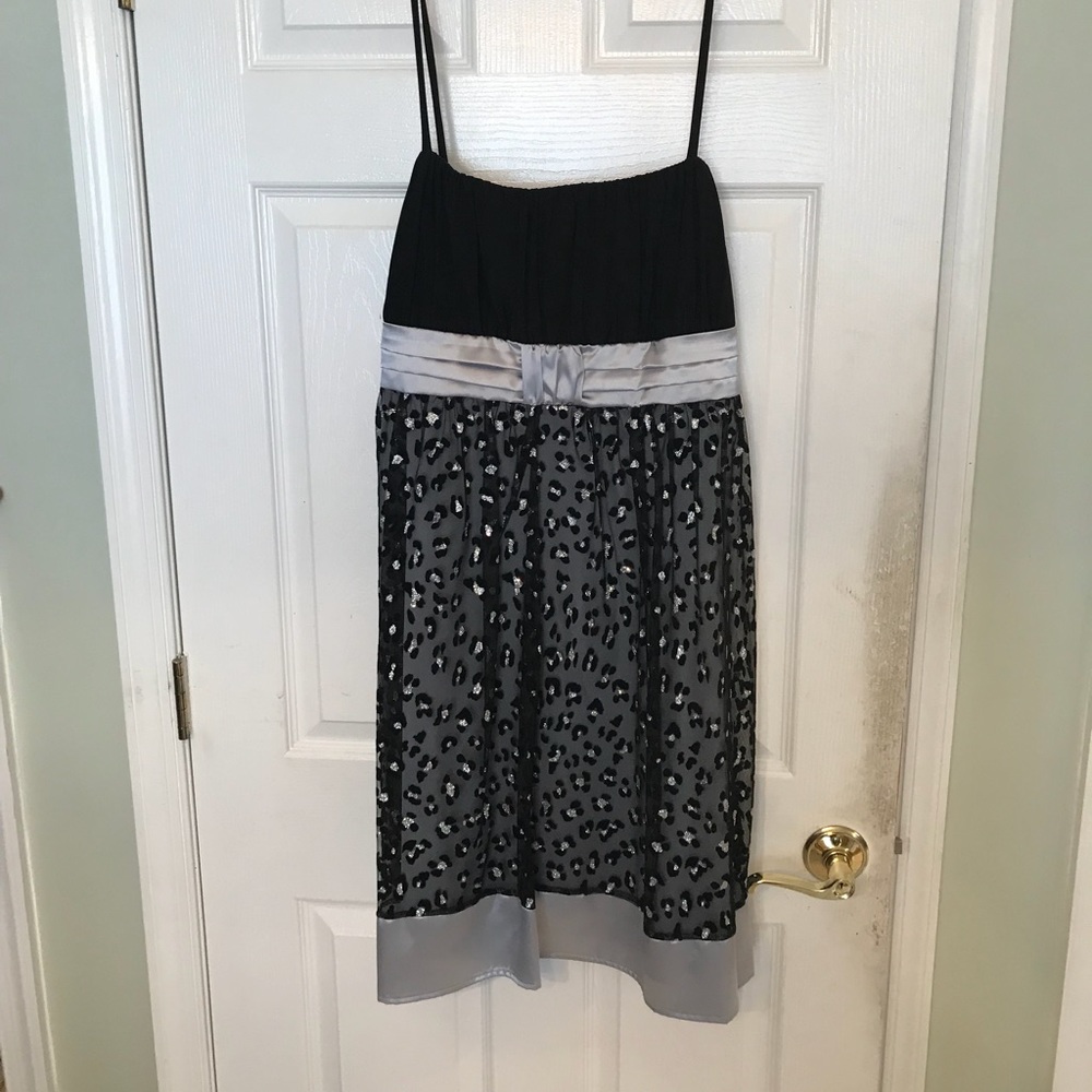 Cheetah metallic dress size 3X